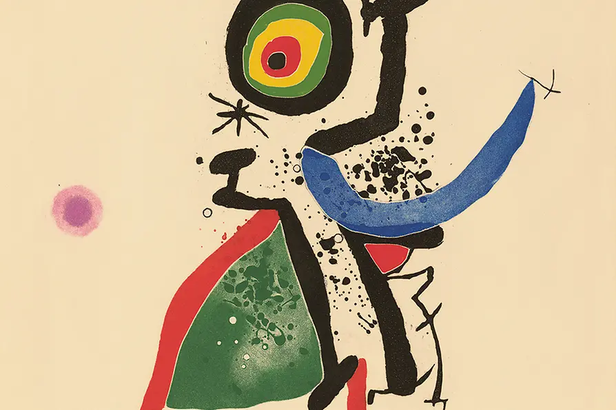 Joan Miró: Ohne Titel, 1974