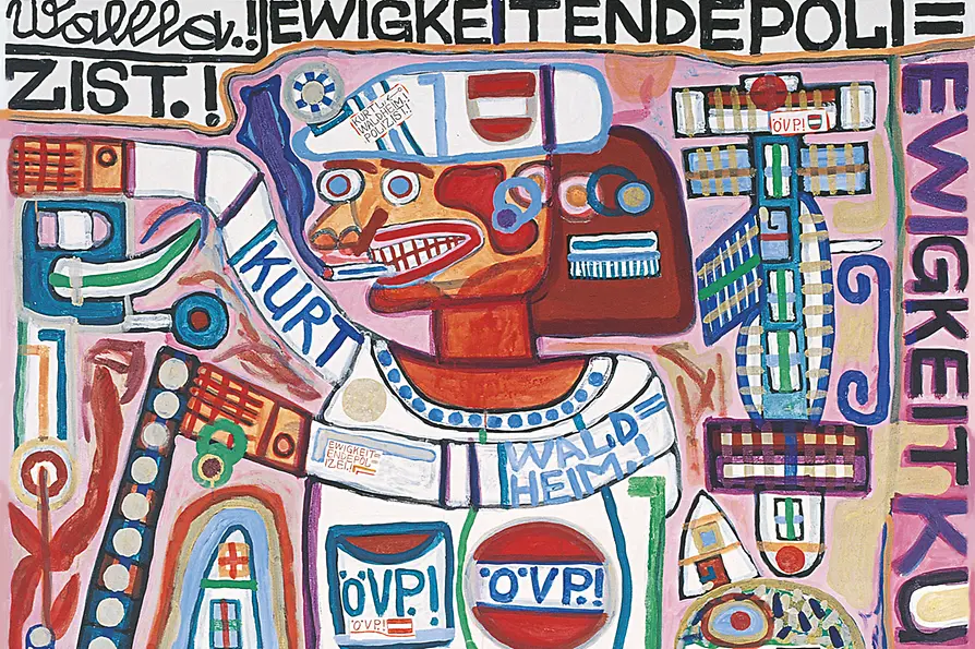 August Walla: Ewigkeitendepolizist.!, 1988