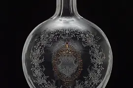 Lobmeyr, carafe from the imperial tableware, designed by Josef von Storck, 1871