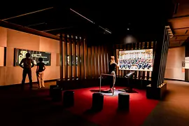 Haus der Musik, Innenansicht, virtueller Dirigent