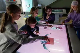 Zoom children's museum, animation studio