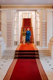 Two women in the Albertina
