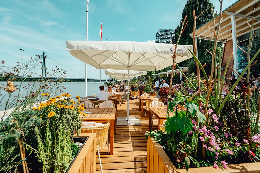 Restaurant Maya Garden, Terrasse