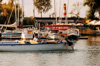 Boat ride on the Old Danube