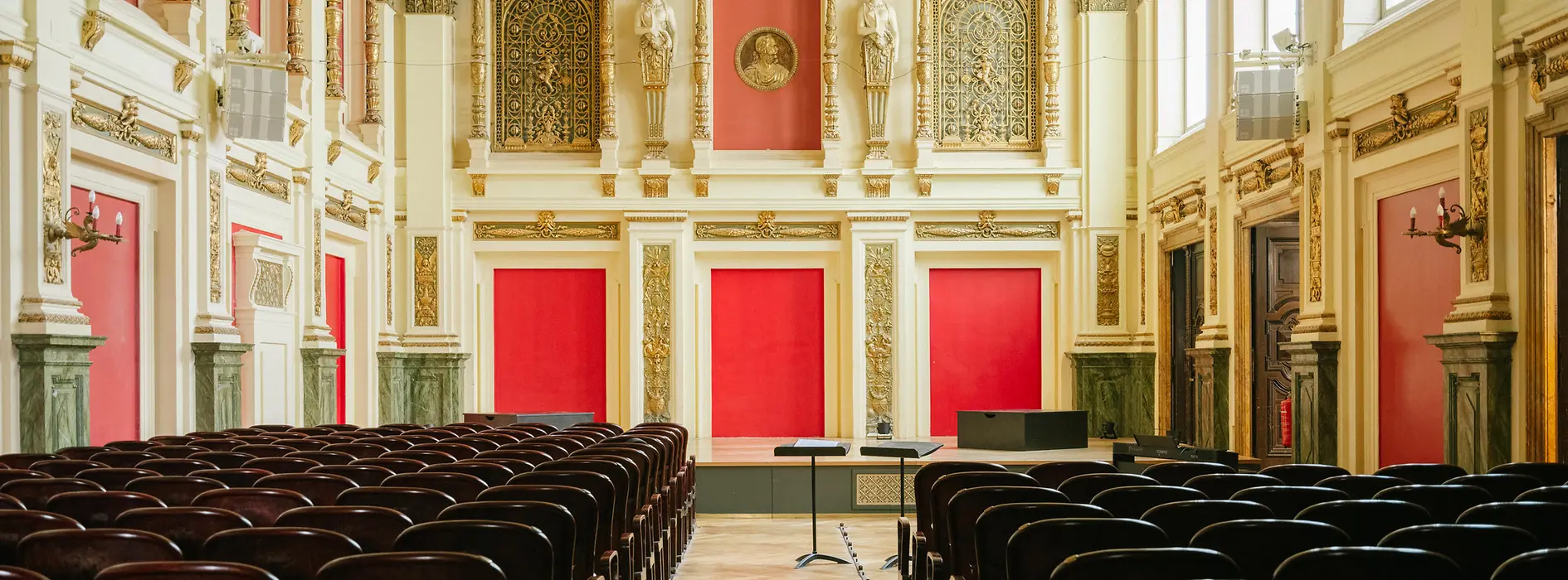 Innenansicht Ehrbarsaal Freihausviertel