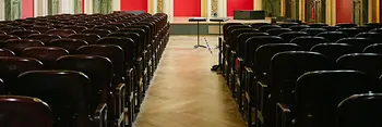 Interior view of the Ehrbar Hall in the Freihausviertel