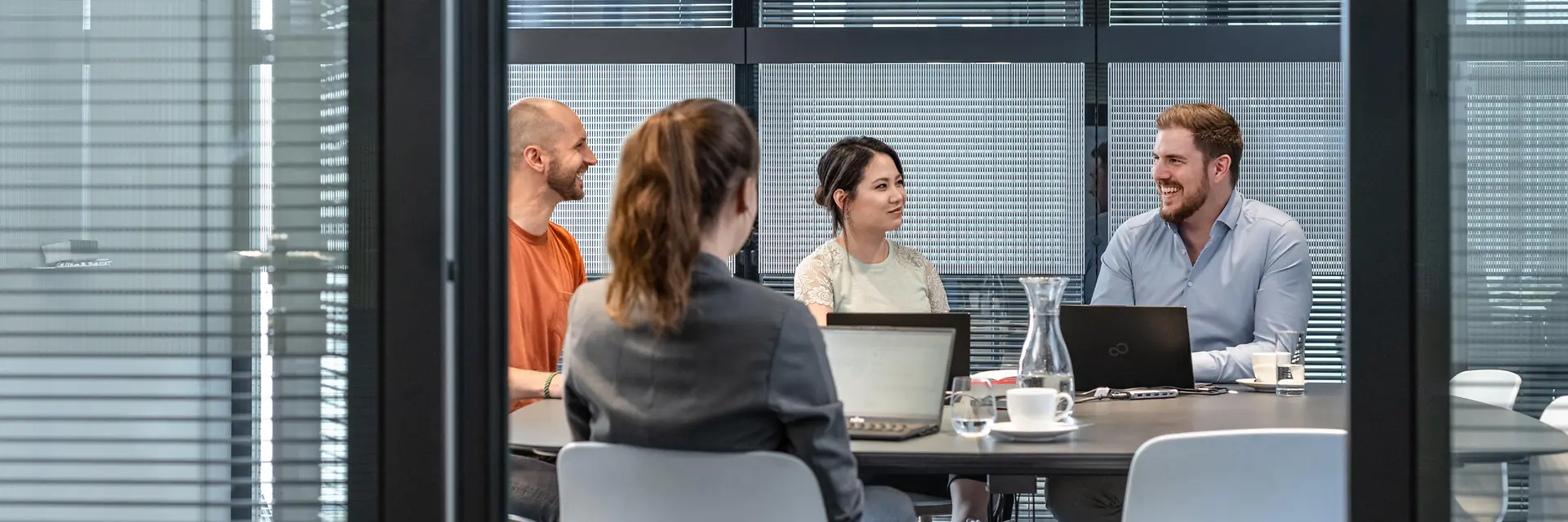 Besprechnung im Büro des Wiener Tourismusverbands