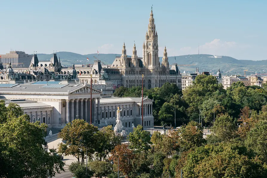 Ringstraße, Parlament, Rathaus