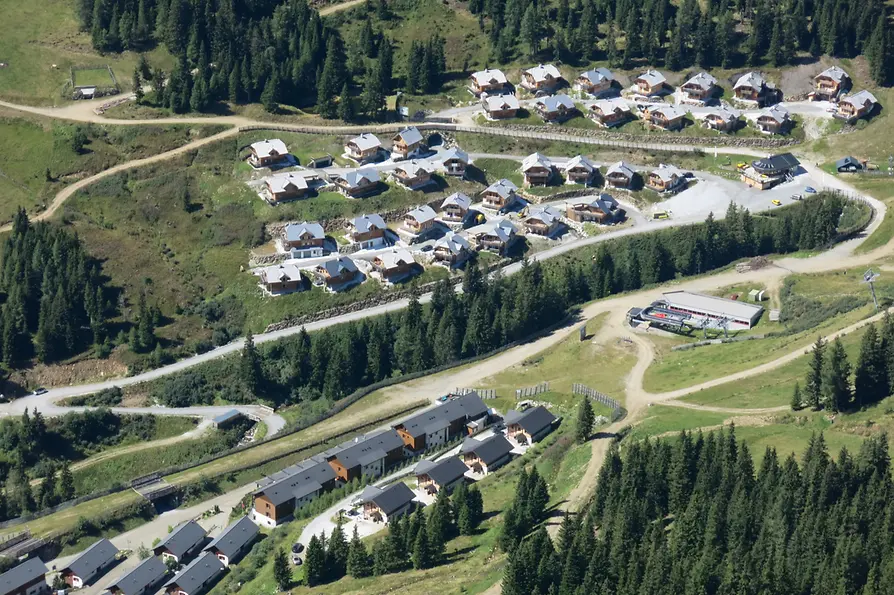 Chalet-Dorf im Lachtal, Steiermark 