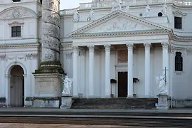 Karlskirche, exterior view