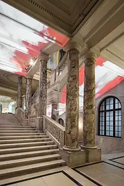 Dom Historii Austrii, okazałe schody