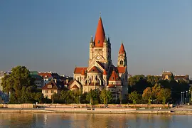 Vienna, Francis of Assisi Church, exterior view