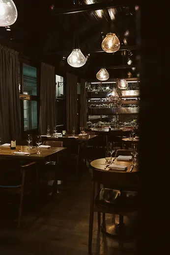 Restaurant, Collina am Berg, interior view