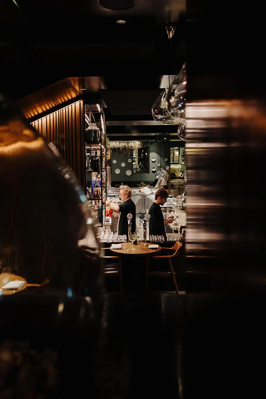 Restaurant, Collina am Berg, interior view