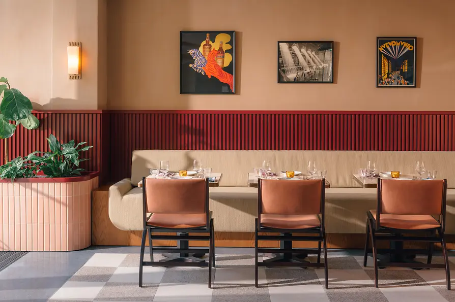 Restaurant, The Hoxton, interior view