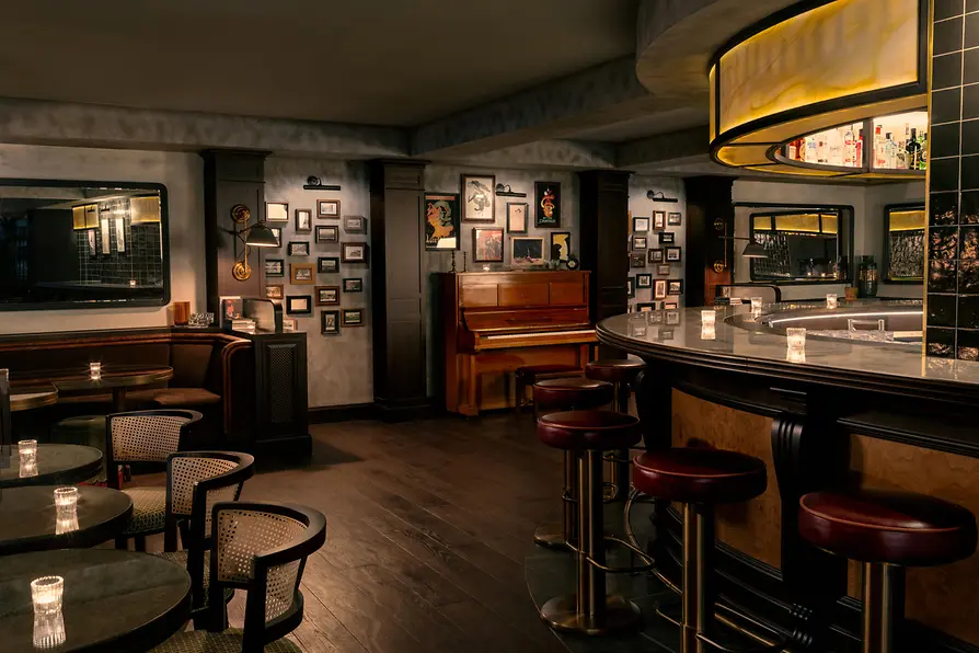Restaurant, The Hoxton, Salon Paradise, counter