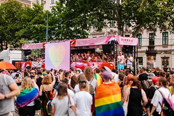 Vienna Truck bei der Pride Parade