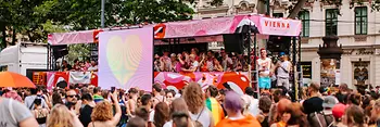 Vienna Truck bei der Pride Parade