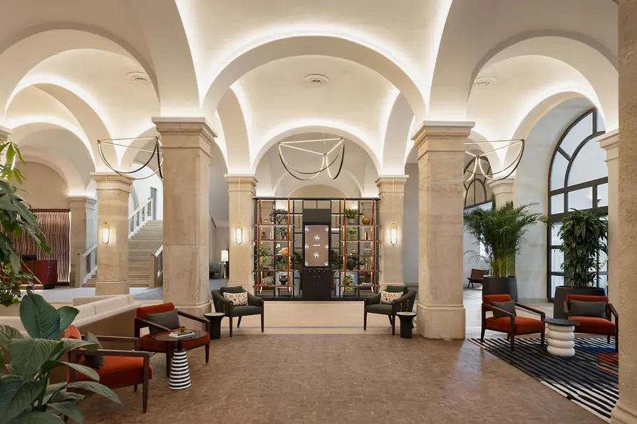 Hotel Imperial Riding School, lobby