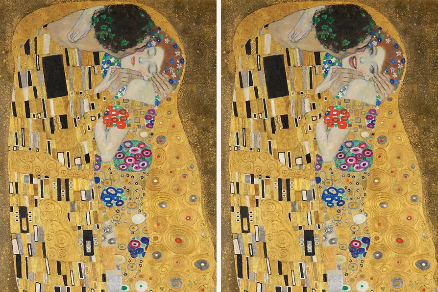 Belvedere Museum, Wien / WienTourismus Gustav Klimt - Der Kuss