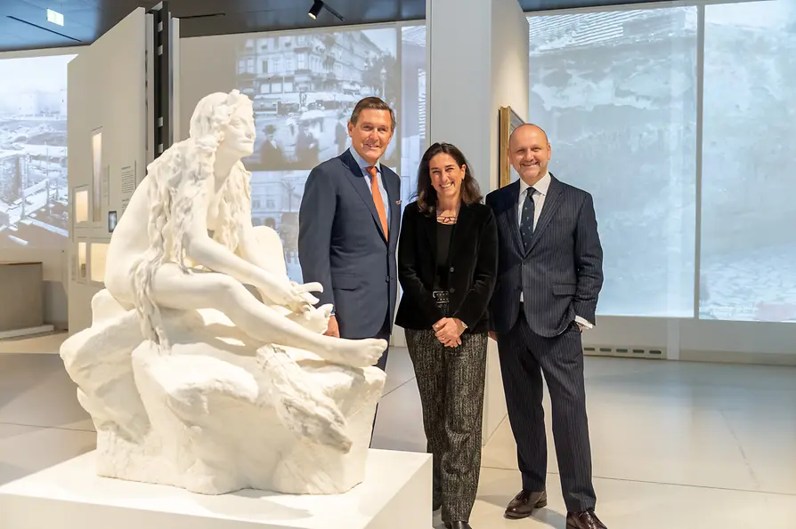 Hanke Schwarz Kettner bei Skulptur im Wien Museum