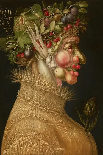Giuseppe Arcimboldo (1526–1593): Sommer (1563 datiert)