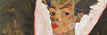 Egon Schiele: Selbstbildnis mit Pfauenweste, 1911
