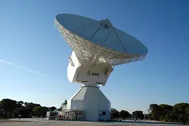 ESA Antenne in Cebreros Spanien