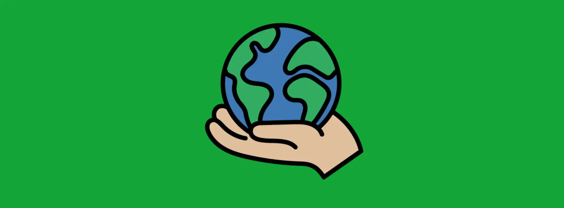 Illustration | Planet Earth rests on a hand