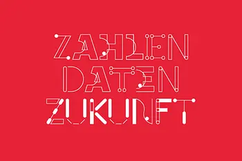 rote Graphik mit weißer Aufschrift 