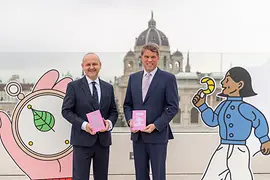 Tourismusdirektor Norbert Kettner und Dirk Glaeßer UN Tourism