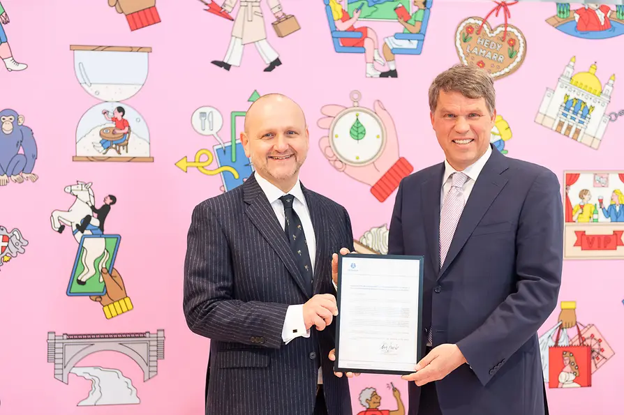 Tourismusdirektor Norbert Kettner und Dirk Glaeßer UN Tourism