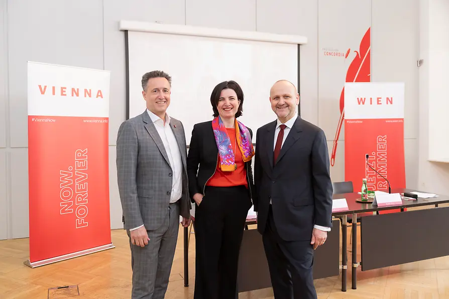 Markus Grießler, Anita Paic und Norbert Kettner