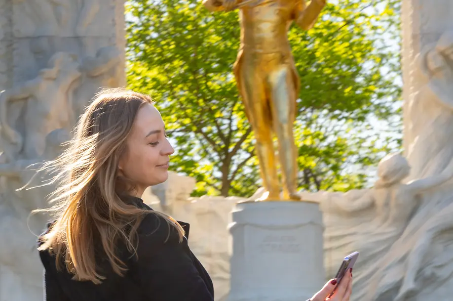 Walzertanzen im Stadtpark