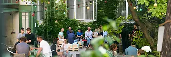Markterei Markthalle, Garten