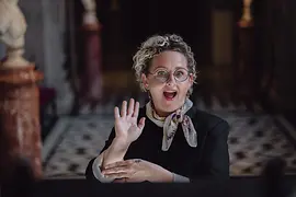 Dolmetscherin für Gebärdensprache